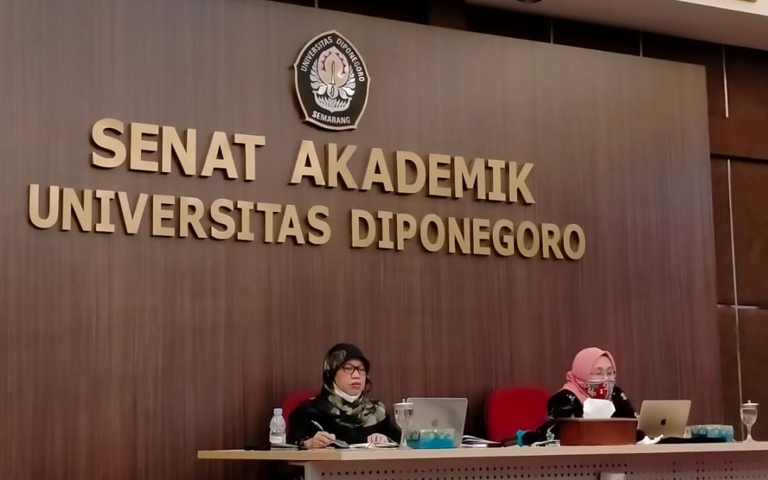 Sidang Pleno Dewan Profesor Presentasi Calon Guru Besar Undip a.n. Dr. Sunarti, S.T., M.T. dari Fakultas Teknik