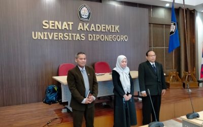 Sidang Pleno Dewan Profesor Presentasi Calon Guru Besar Undip a.n. Dr.rer.nat. Ir. Thomas Triadi Putranto, S.T., M.Eng., IPU, ASEAN Eng., Dr.Ing. Ir. Silviana, S.T., M.T., IPM., ASEAN Eng. dan Dr.Eng. Ir. Hartono Yudo, S.T., M.T. dari Fakultas Teknik