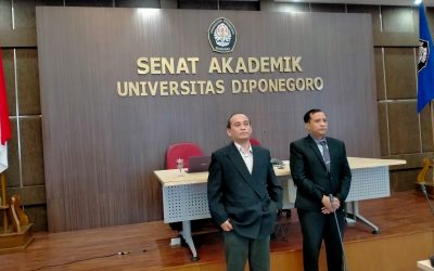 Sidang Pleno Dewan Profesor Presentasi Calon Guru Besar Undip a.n. Agus Setiadi, S.Pt., M.Si., Ph.D. dari Fakultas Peternakan dan Pertanian dan Dr. Eng. Eko Hidayanto, S.Si., M.Si. dari Fakultas Sains dan Matematika