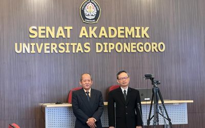 Sidang Pleno Dewan Profesor Presentasi Calon Guru Besar Undip a.n. Dr. Ir. Heru Prastawa, DEA dari Fakultas teknik dan Dr. Dian Wijayanto, S.Pi., M.M., M.S.E.dari Fakultas Perikanan dan Ilmu Kelautan